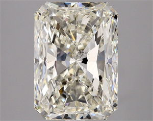 Picture of Natural Diamond 3.01 Carats, Radiant with  Cut, K Color, SI2 Clarity and Certified by GIA