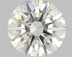 Picture of Natural Diamond 1.03 Carats, Round with Excellent Cut, M Color, VVS2 Clarity and Certified by GIA