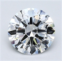 Diamante Natural 1.50 quilates, Redondo , Color G, claridad VVS2 y certificado GIA
