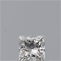 Diamante Natural 0.24 quilates, Princesa , Color E, claridad IF y certificado GIA