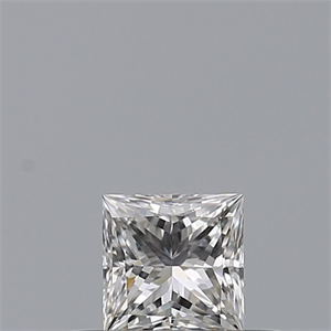 Foto Diamante Natural 0.24 quilates, Princesa , Color E, claridad IF y certificado GIA de