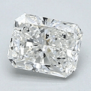 Picture of 0.34 Carats, Radiant Diamond with Ideal Cut, F Color, VVS2 Clarity and Certified By CGL