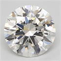 Diamante Natural 0.72 quilates, Redondo , Color H, claridad IF y certificado GIA