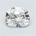 0.39 quilates, cojín de diamante con muy buen corte, color D, claridad VVS2 y certificado por EGL