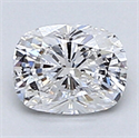 0.30 Cushion Diamond, Clarity VS1, Color D, Ideal-Cut, certified by EGL