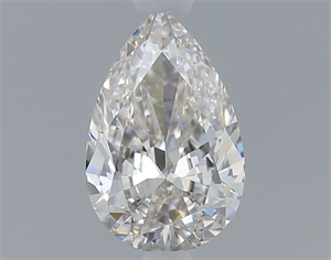 Foto Diamante Natural 0.40 quilates, De pera , Color I, claridad VVS2 y certificado GIA de