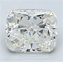 0.4 Carats, Cushion Diamond with Very Good Cut, H Color, VS2 Clarity and Certified By EGL