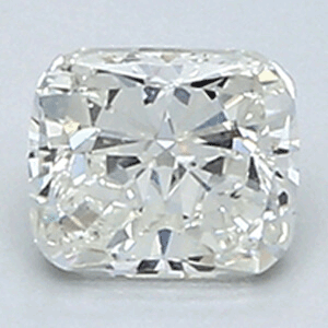 Picture of 0.4 Carats, Cushion Diamond with Very Good Cut, H Color, VS2 Clarity and Certified By EGL