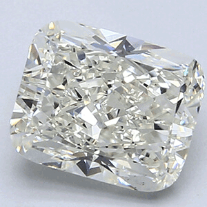 Picture of 2 Carats, Cushion Diamond with Ideal Cut, I Color, VS1 Clarity and Certified By EGL