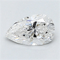 0.24 quilates, diamante pera con muy buen corte, color E, claridad VVS2 y certificado por CGL