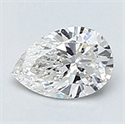 0.20 quilates, diamante pera con muy buen corte, color F, claridad VS2 y certificado por CGL