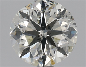 Foto Diamante Natural 0.91 quilates, Redondo , Color J, claridad SI2 y certificado HRD de