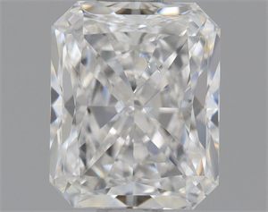 Picture of Natural Diamond 0.70 Carats, Radiant with  Cut, E Color, SI1 Clarity and Certified by GIA