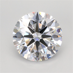 Picture of Lab Grown Diamond 5.15 Carats, Round with Ideal Cut, E Color, VS1 Clarity and Certified by IGI