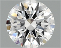 Del inventario de diamantes de laboratorio, 1.10 quilates, Redondo , Color D, claridad VS1 y certificado IGI