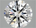 Del inventario de diamantes de laboratorio, 3.05 quilates, Redondo , Color F, claridad VVS2 y certificado IGI