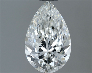 Foto Diamante Natural 1.00 quilates, De pera , Color H, claridad VVS2 y certificado GIA de