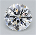 Del inventario de diamantes de laboratorio, 1.51 quilates, Redondo , Color E, claridad VS2 y certificado IGI
