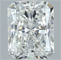Natural Diamond 2.01 Carats, Radiant with  Cut, F Color, VS2 Clarity and Certified by GIA