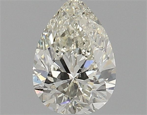 Foto Diamante Natural 0.71 quilates, De pera , Color L, claridad SI2 y certificado GIA de