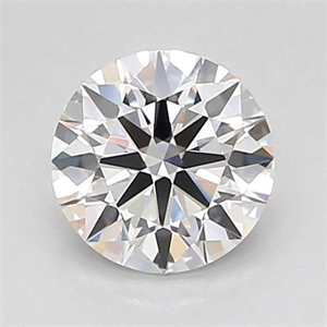 Picture of Lab Grown Diamond 1.04 Carats, Round with Ideal Cut, D Color, VVS2 Clarity and Certified by IGI
