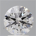 Del inventario de diamantes de laboratorio, 2.10 quilates, Redondo , Color E, claridad VVS2 y certificado IGI