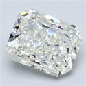 Diamante Natural 3.50 quilates, Radiante , Color J, claridad VVS2 y certificado GIA