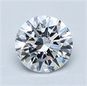 Diamante Natural 1.03 quilates, Redondo , Color D, claridad IF y certificado GIA