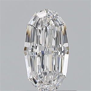 Picture of Natural Diamond 0.50 Carats, Oval with  Cut, D Color, VS1 Clarity and Certified by GIA