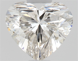 Picture of Natural Diamond 0.60 Carats, Heart with  Cut, J Color, VS2 Clarity and Certified by GIA