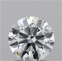Lab Grown Diamond 1.33 Carats, Round with Ideal Cut, F Color, IF Clarity and Certified by IGI