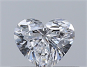 Natural Diamond 0.30 Carats, Heart with  Cut, D Color, VS1 Clarity and Certified by GIA