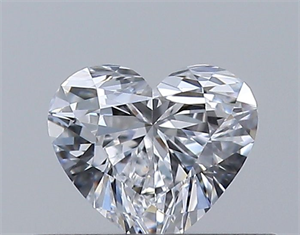 Picture of Natural Diamond 0.30 Carats, Heart with  Cut, D Color, VS1 Clarity and Certified by GIA