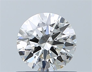 Foto Diamante Natural 0.51 quilates, Redondo , Color G, claridad SI1 y certificado GIA de