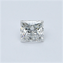Diamante Natural 0.35 quilates, Princesa , Color D, claridad SI1 y certificado GIA