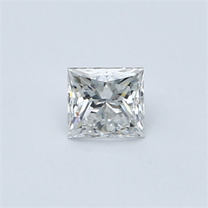 Foto Diamante Natural 0.35 quilates, Princesa , Color D, claridad SI1 y certificado GIA de