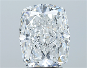 Foto Diamante Natural 3.01 quilates, Del cojín , Color D, claridad VS1 y certificado GIA de