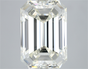 Foto Diamante Natural 7.00 quilates, Esmeralda , Color I, claridad IF y certificado HRD de