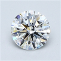 Diamante Natural 1.20 quilates, Redondo , Color D, claridad VVS2 y certificado GIA