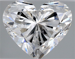 Picture of Natural Diamond 1.00 Carats, Heart with  Cut, E Color, SI2 Clarity and Certified by HRD