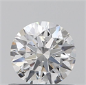 Natural Diamond 0.51 Carats, Round with Excellent Cut, E Color, SI1 Clarity and Certified by GIA
