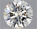 Diamante Natural 0.60 quilates, Redondo , Color J, claridad VVS2 y certificado GIA