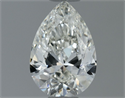 Diamante Natural 0.70 quilates, De pera , Color H, claridad VS1 y certificado IGI