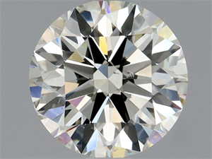 Picture of Natural Diamond 1.30 Carats, Round with Excellent Cut, L Color, SI1 Clarity and Certified by GIA