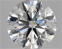Diamante Natural 2.01 quilates, Redondo , Color F, claridad VS1 y certificado GIA
