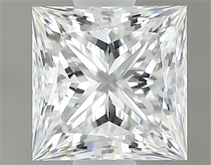 Foto Diamante Natural 0.63 quilates, Princesa , Color E, claridad VS1 y certificado GIA de