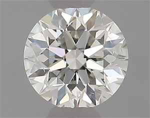 Picture of Natural Diamond 0.40 Carats, Round with Very Good Cut, I Color, SI1 Clarity and Certified by IGI