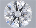 Del inventario de diamantes de laboratorio, 2.23 quilates, Redondo , Color E, claridad VVS2 y certificado IGI