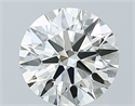 Diamante Natural 1.03 quilates, Redondo , Color I, claridad VVS1 y certificado IGI