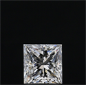 Natural Diamond 1.03 Carats, Princess with  Cut, F Color, VS2 Clarity and Certified by GIA